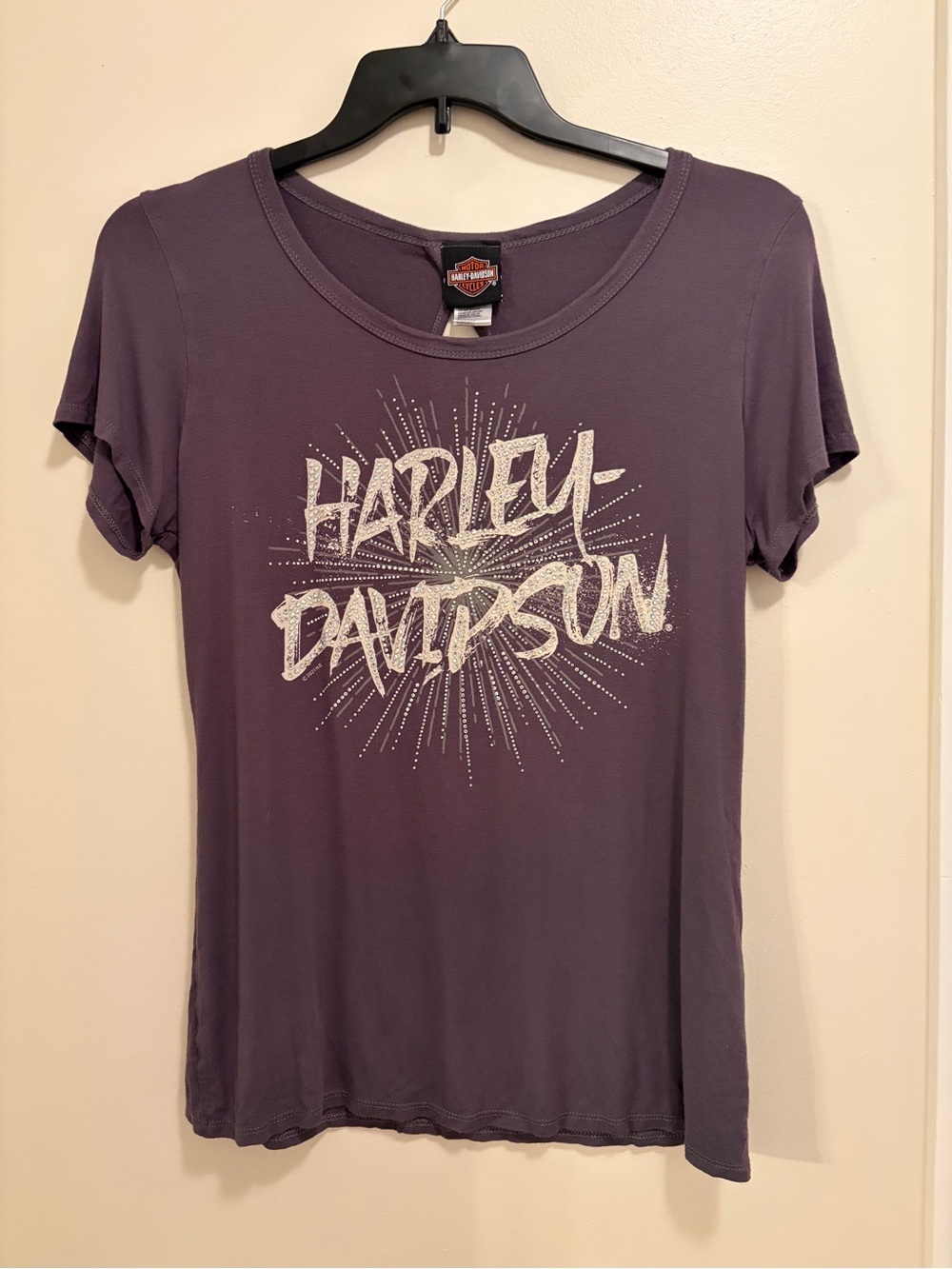 Harley-Davidson Women's Gray Graphic Tee